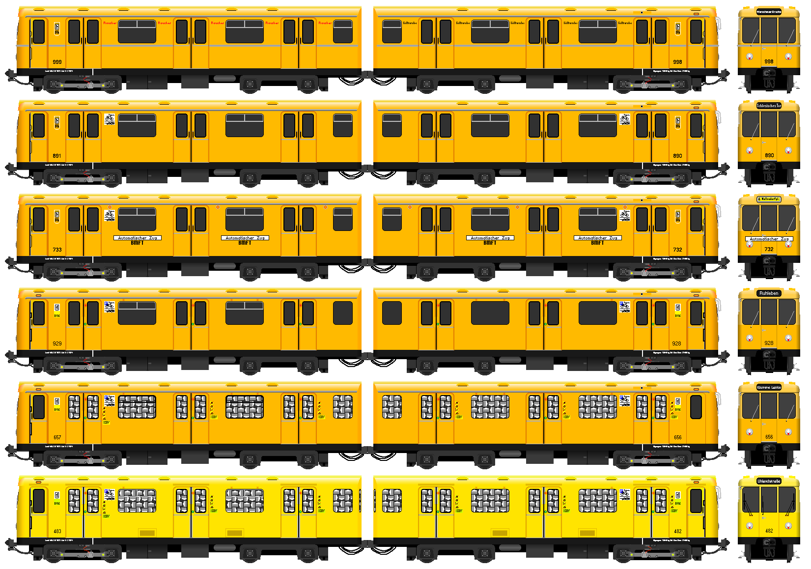 BVG-Baureihen A3 und A3E